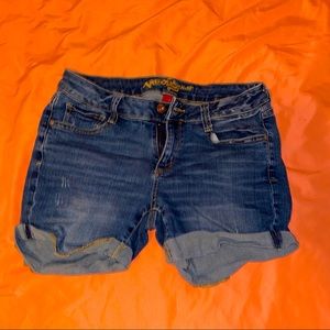 denim jean shorts